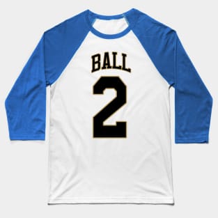 Lonzo Ball Pelicans Baseball T-Shirt